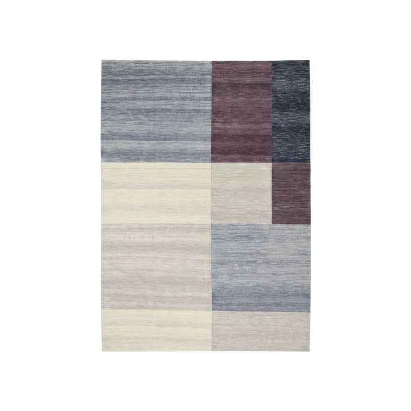 Massimo Kelim Squared Gulvtæppe 170 x 240, Mix