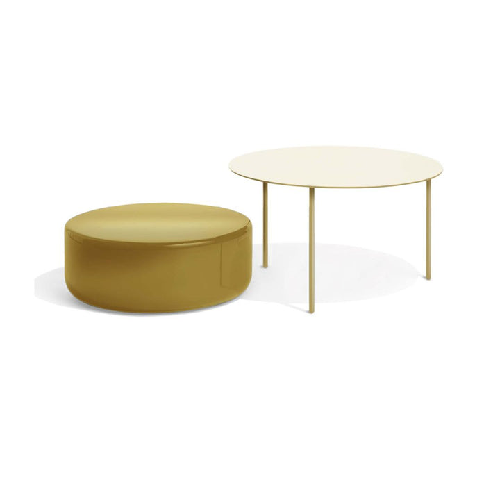 Møbel Copenhagen PAIR Table Large, Metall Beistelltisch - Ocker