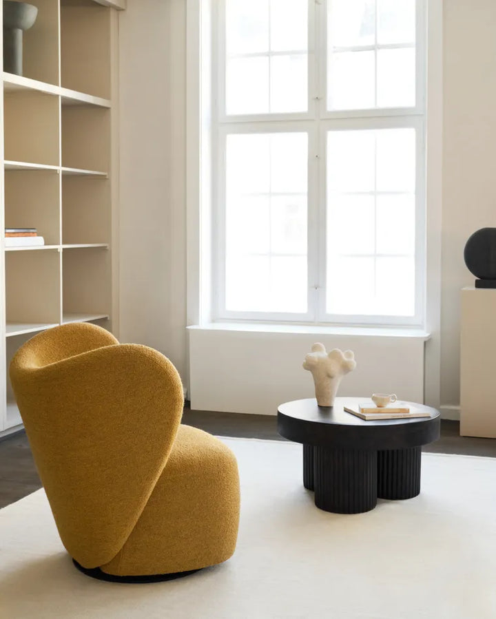 NORR11 Gear Couchtisch Ø70, Magnesiumoxid/Terrakotta