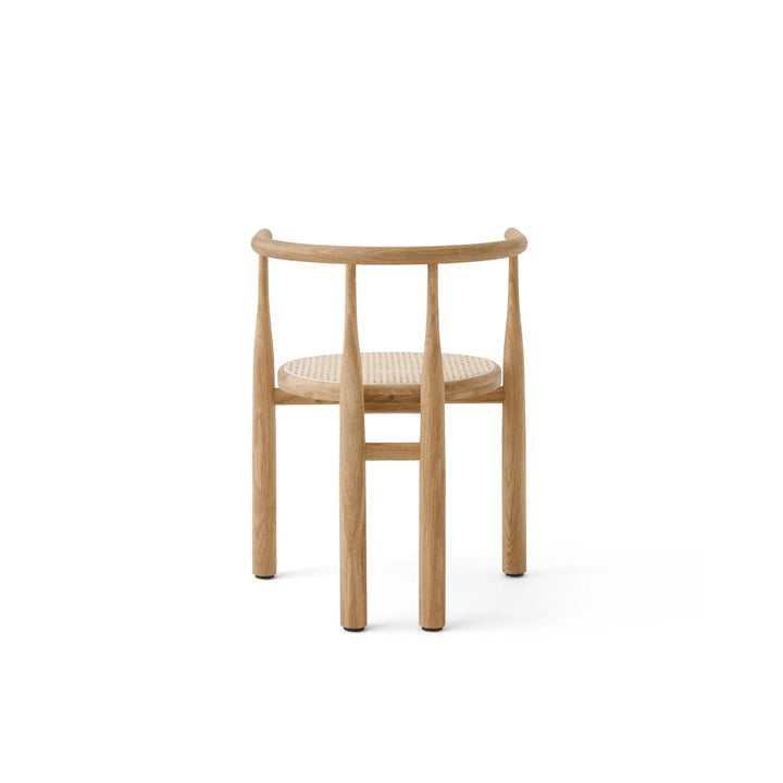 New Works Bukowski Chair Esszimmerstuhl, Eiche / Französisches Geflecht