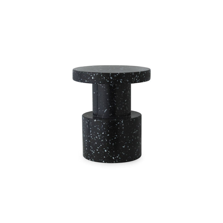 Normann Copenhagen Bit Hocker, Schwarz/Weiß