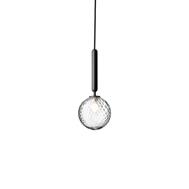 Nuura Miira 1 Pendelleuchte, Rock Grey / Optic Clear