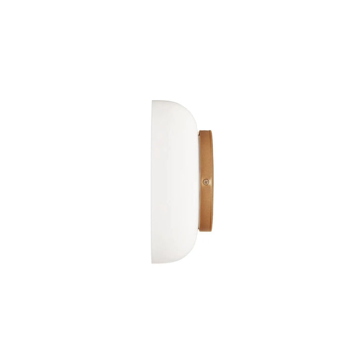Nuura Blossi Wandleuchte Ø23, Nordic Gold / Opal
