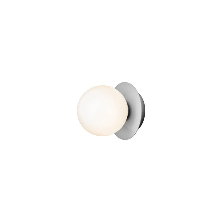 Nuura Liila 1 Small Wand-/Deckenleuchte, Hellgrau/Opal