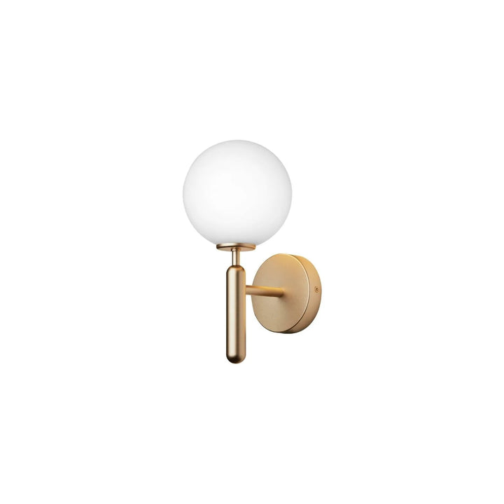 Nuura Miira Wall Wandleuchte, Messing / Opal