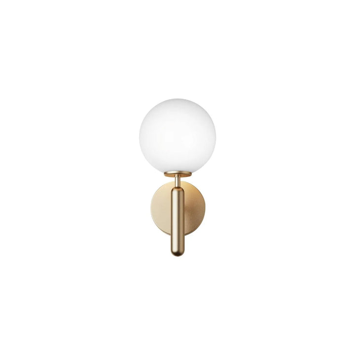 Nuura Miira Wall Wandleuchte, Messing / Opal