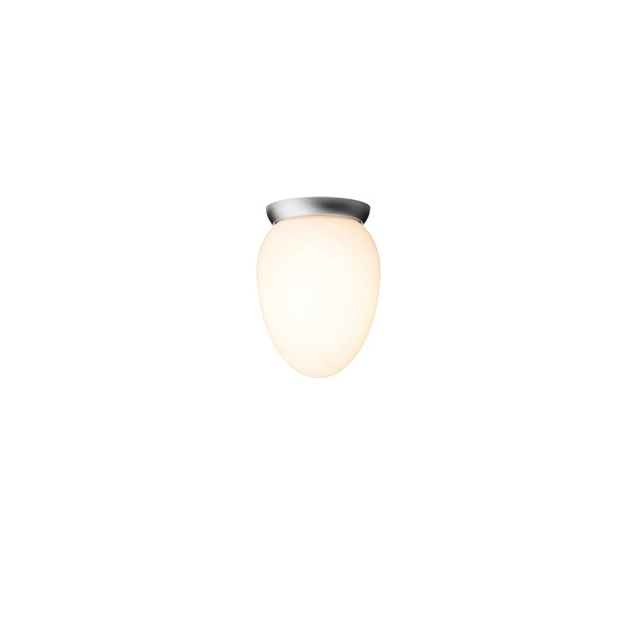 Nuura Rizzatto 171 Deckenleuchte, Satin Silver / Opal