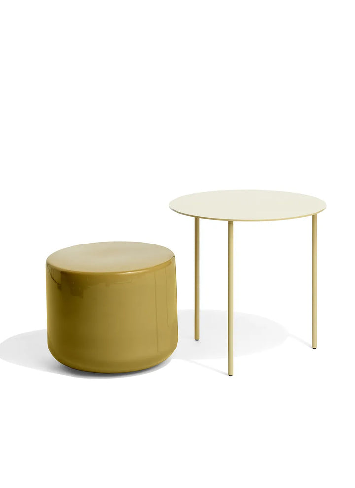 Møbel Copenhagen PAIR Table Medium, Keramik Beistelltisch - Ocker