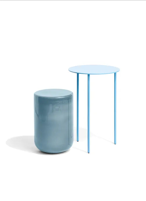 Møbel Copenhagen PAIR Table Small, Metal Beistelltisch - Pastellblau