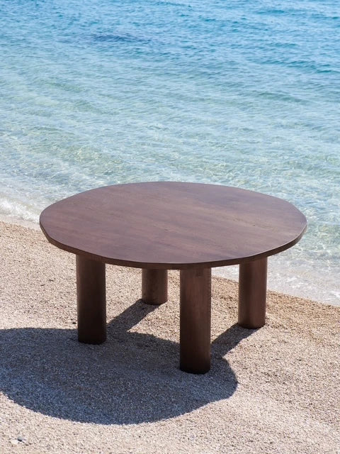 Fora Projects Round Dining Table Ø145, Røget Eg