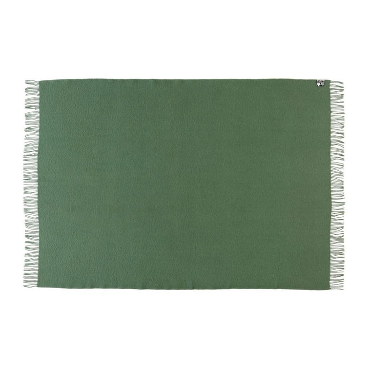 Silkeborg Uldspinderi Athen Wolldecke 130 x 200 cm, Meadow Green