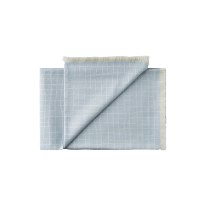 Silkeborg Uldspinderi Juliaca Plaid 130 x 200 cm, Cloud Blue