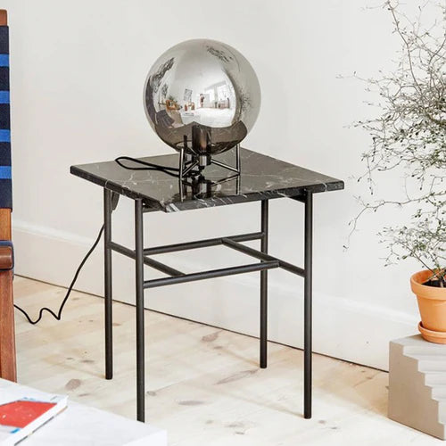 Bruunmunch STONE 43x43 Couchtisch - Marmor, Nero, H38