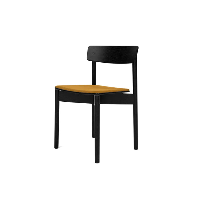TAKT Cross Chair Stuhl, Schwarze Eiche / Remix Goldene Ocker