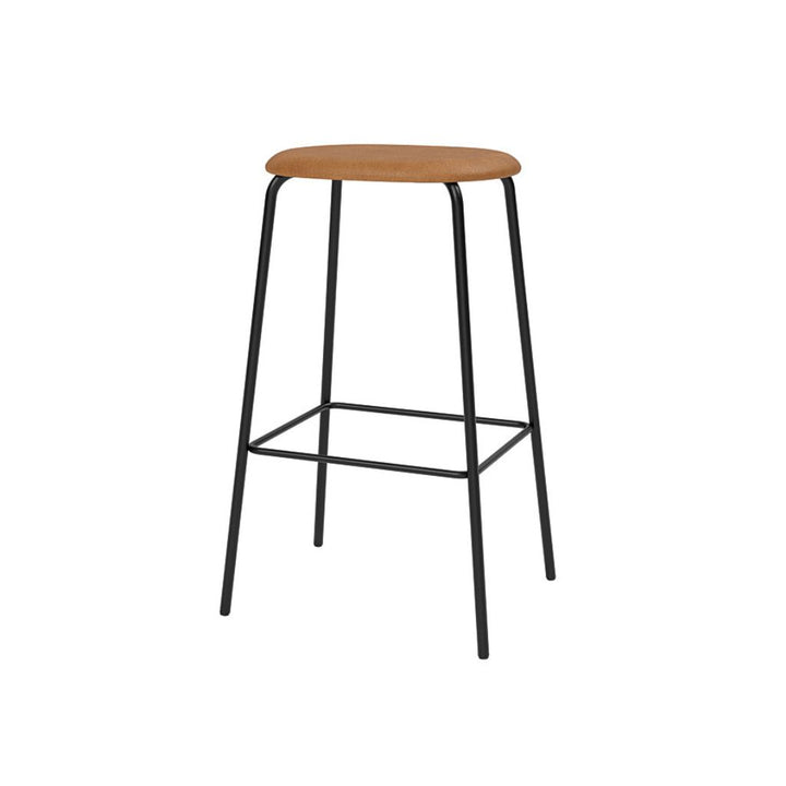 TAKT Studio Barhocker H75, Cognac Dunes Leder