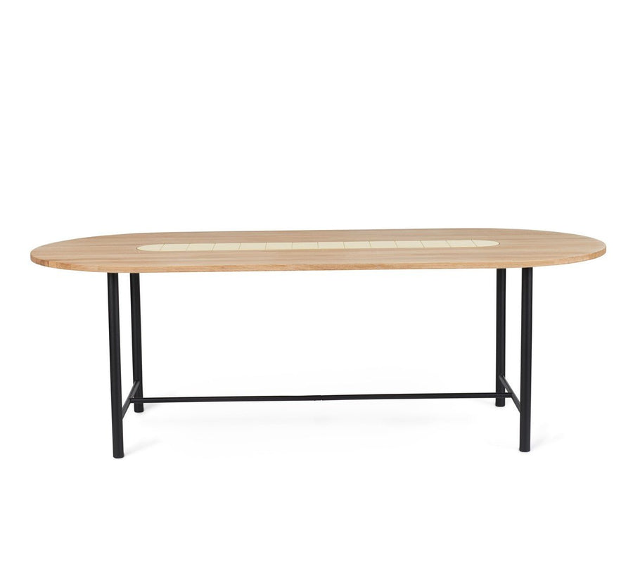 Warm Nordic - Be My Guest Bord/Spisebord L:220 Eg/Gul