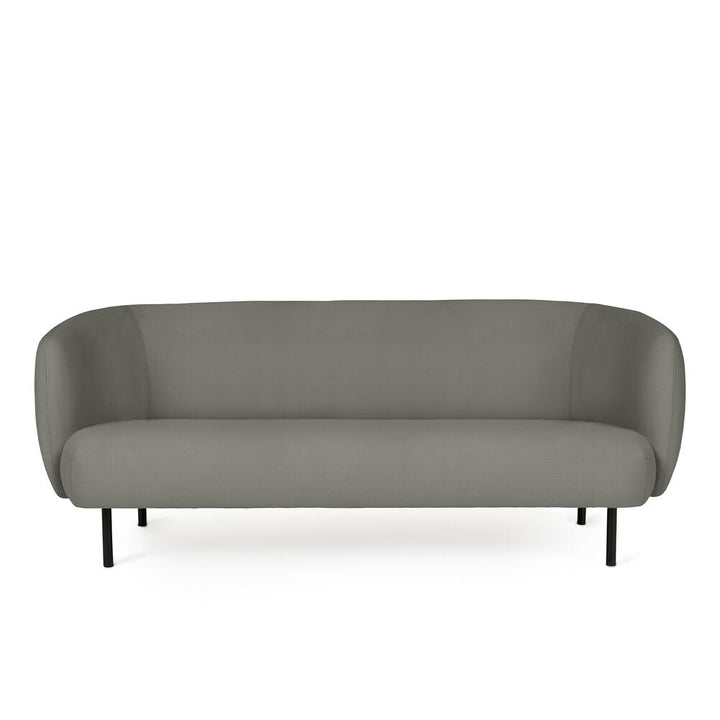Warm Nordic - Cape 3 Seater Steelcut 160 Warm Grey Sofa