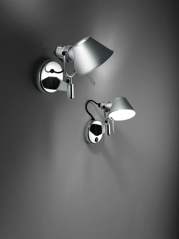 Artemide Tolomeo Faretto Wandleuchte LED, mit dimmbarem Schalter