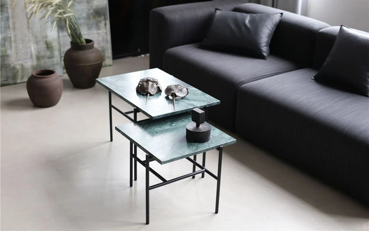 Bruunmunch STONE 43x43 Couchtisch - Marmor, Verde, H38