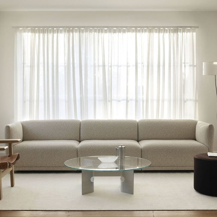 Fredericia Nami 3 Personers Sofa - Light Tan Læder