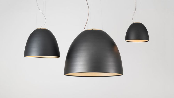 Artemide Nur Pendellampe Antracite Grey
