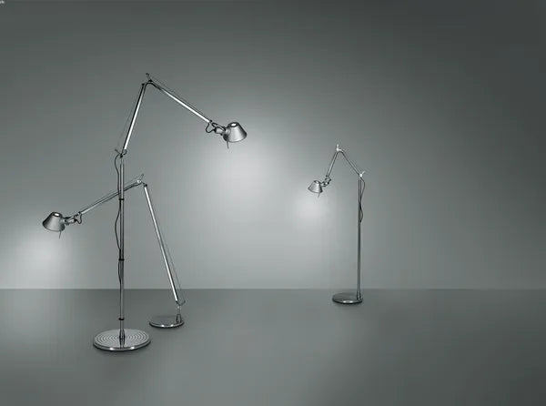 Artemide Tolomeo Gulvlampe - Aluminium