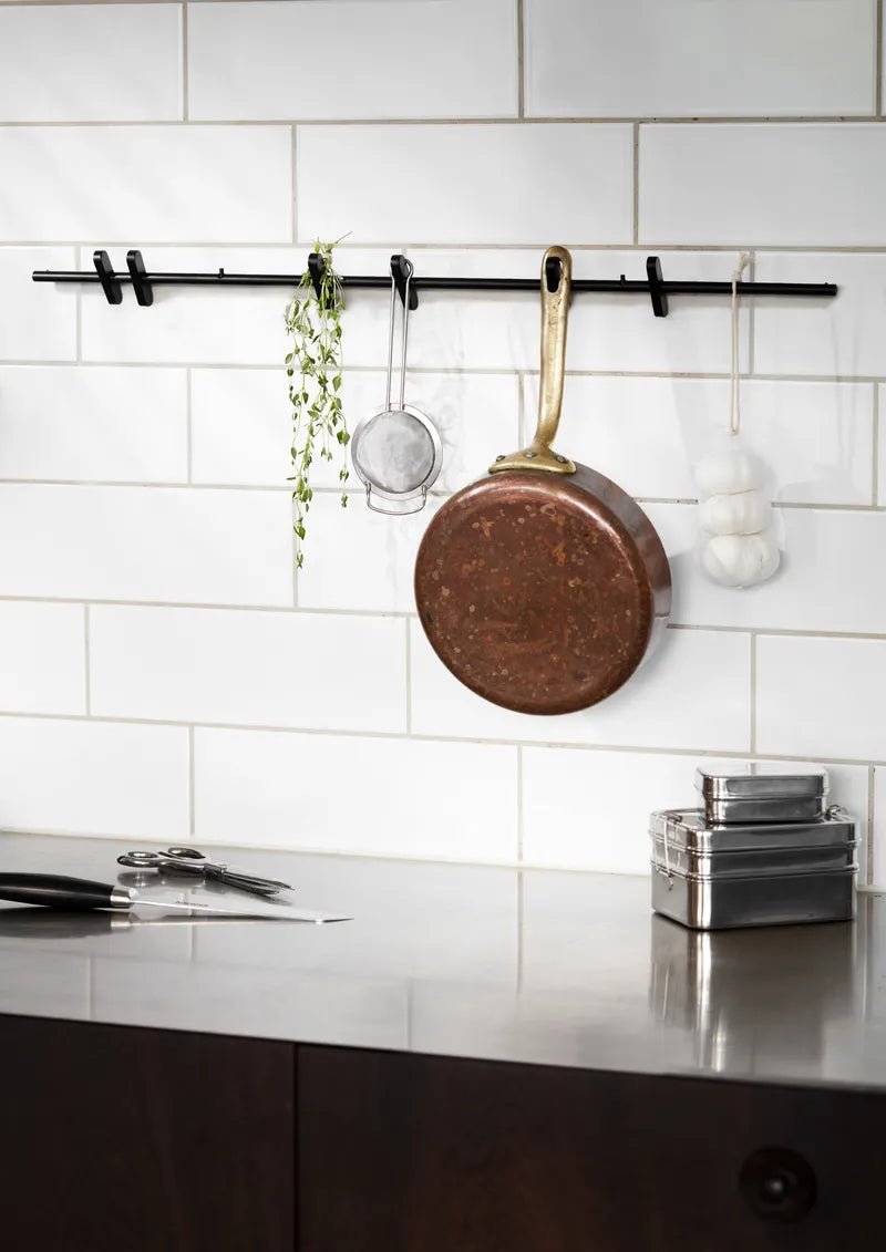MOEBE Coat Rack Knagerække 70 cm Sort