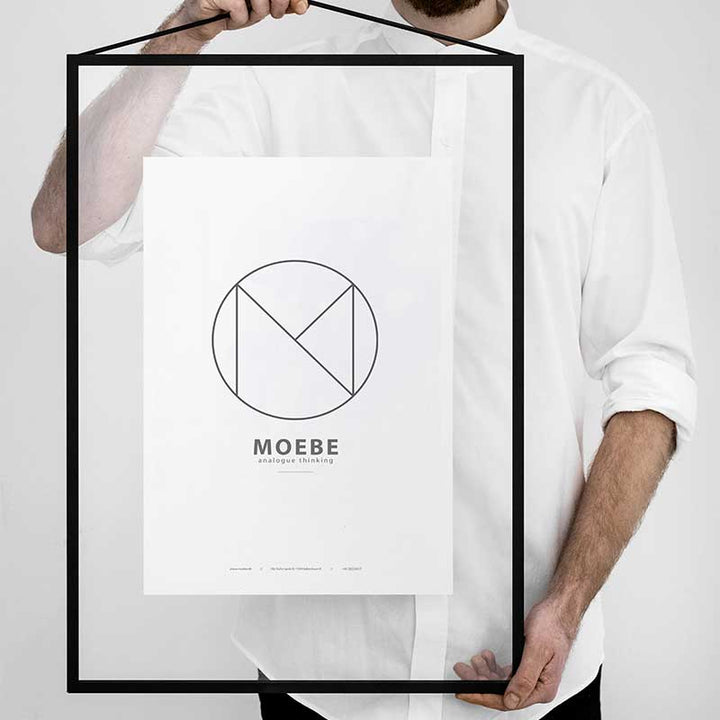 MOEBE Frame A2 Ramme Sort - KEEPR