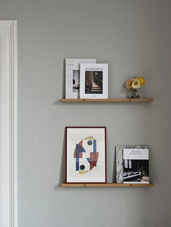 MOEBE Gallery Shelf 70cm Sort Hylde - KEEPR