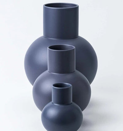 raawii Strøm, Large Vase Purple Ash