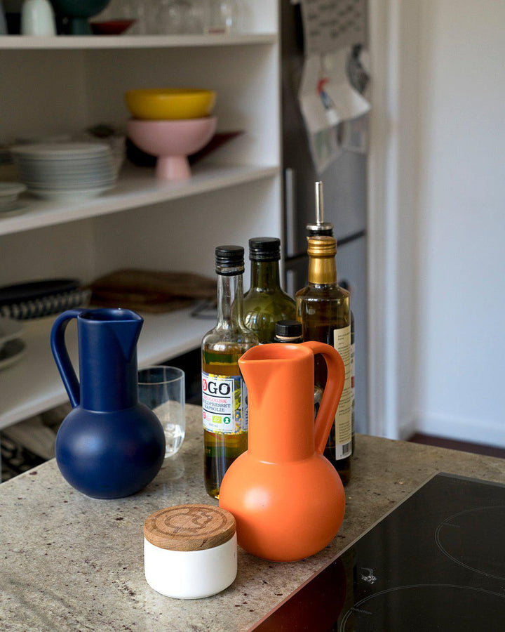 raawii Strøm, Small Jug Blue