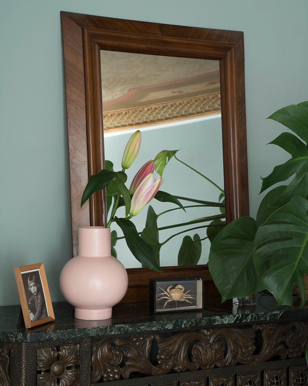 raawii Strøm vase - XL Purple Ash