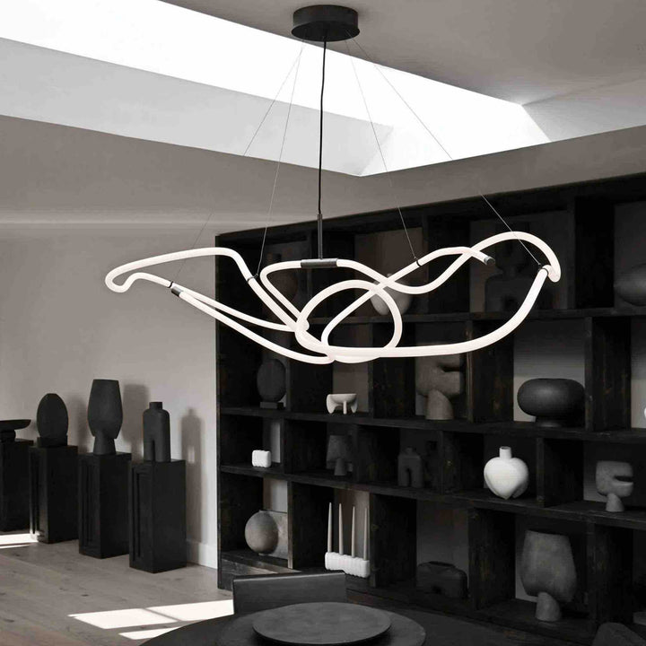 101 Copenhagen Ghost Chandelier Big, Neon