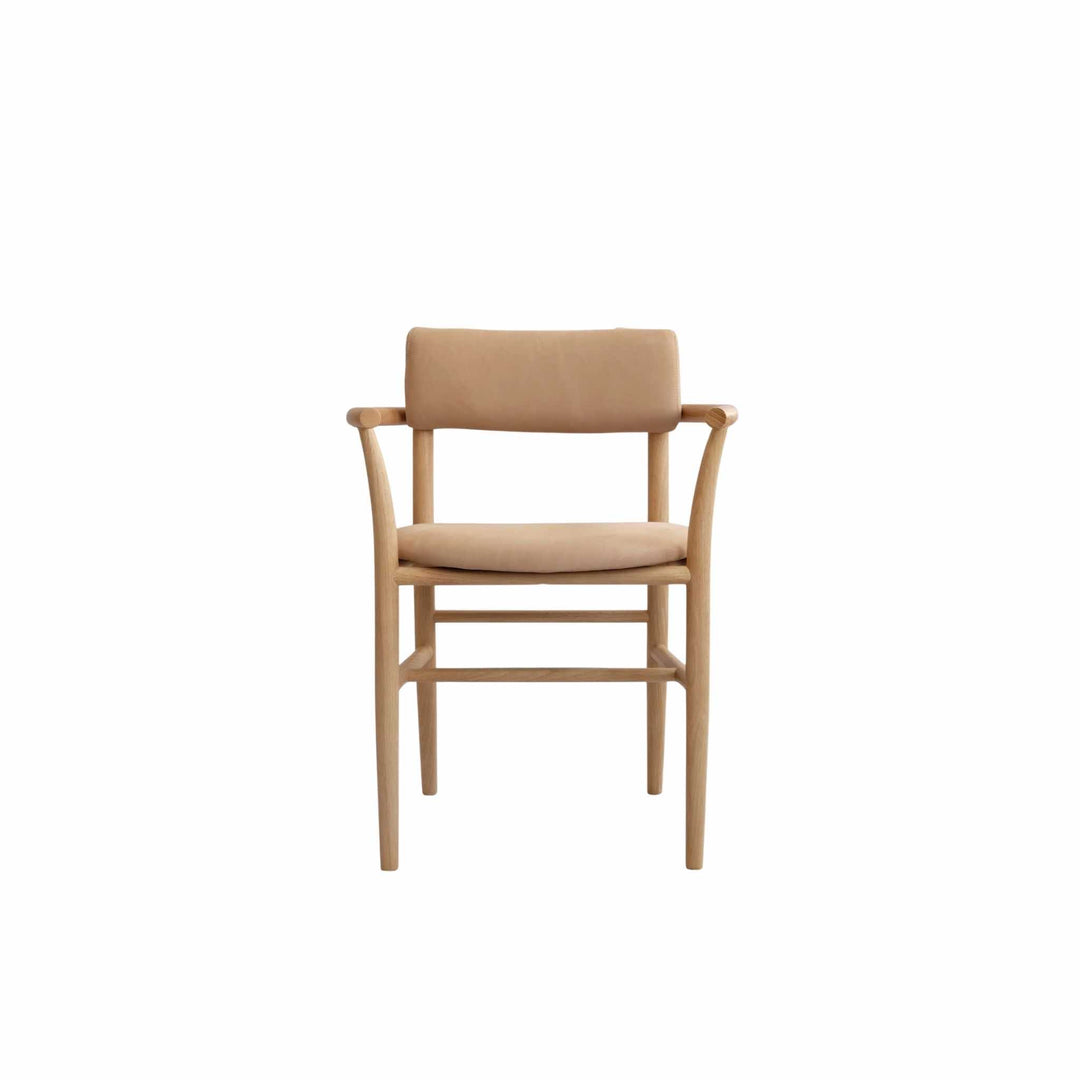 101 Copenhagen Nama Stol med armlæn, Eg / Nubuck