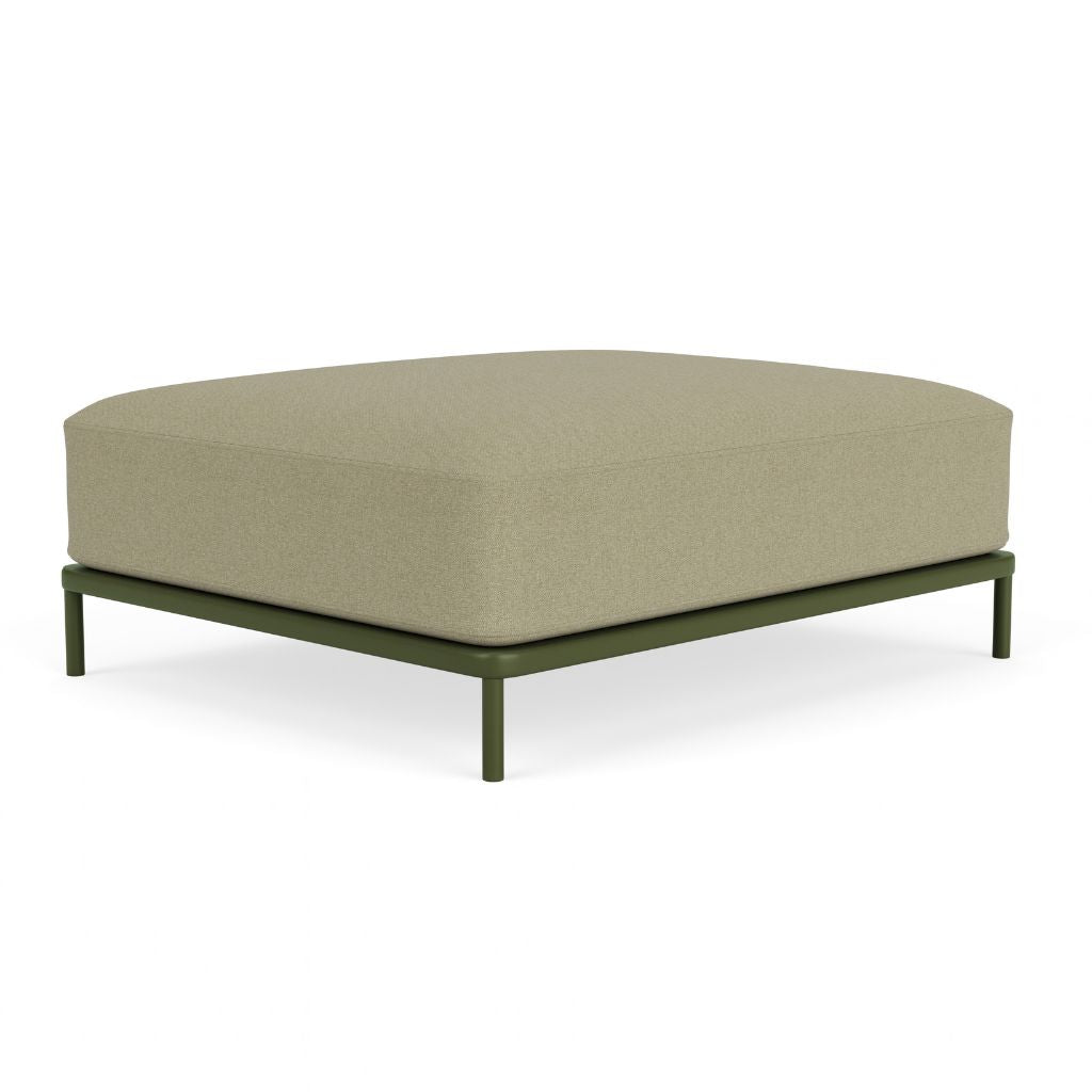 Vincent Outdoor Fodskammel - Clary Sage Green, Olive Green Steel
