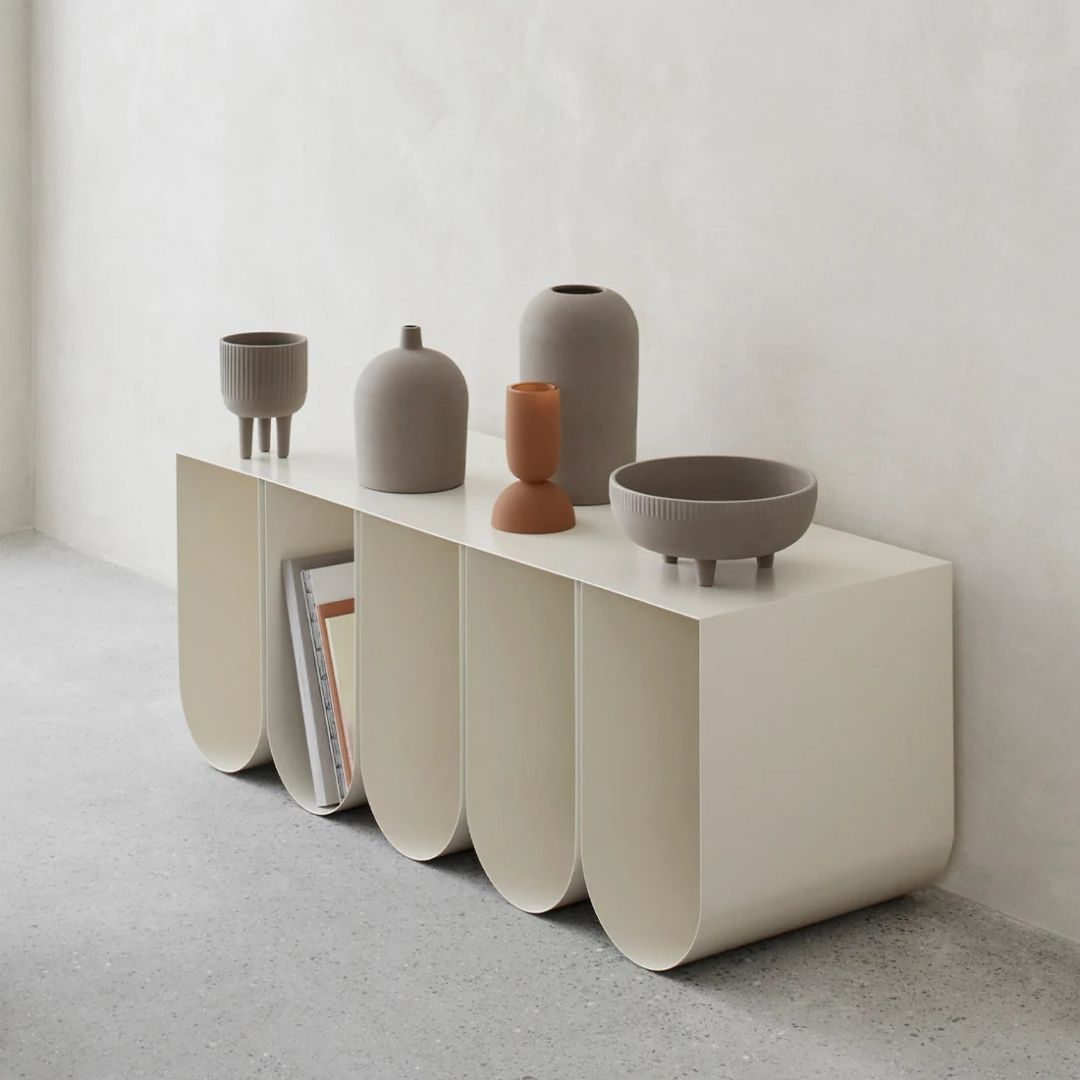Kristina Dam Studio Bowl S, Grey Engobe