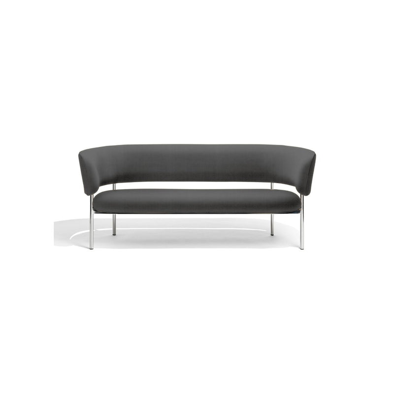 Møbel Copenhagen FONT Outdoor Lounge Sofa - Grå/Galvaniseret stål stel