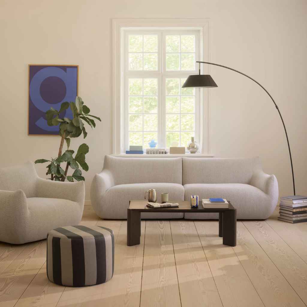 Liam Firkantet Sofabord 110x55 - Burned Oak