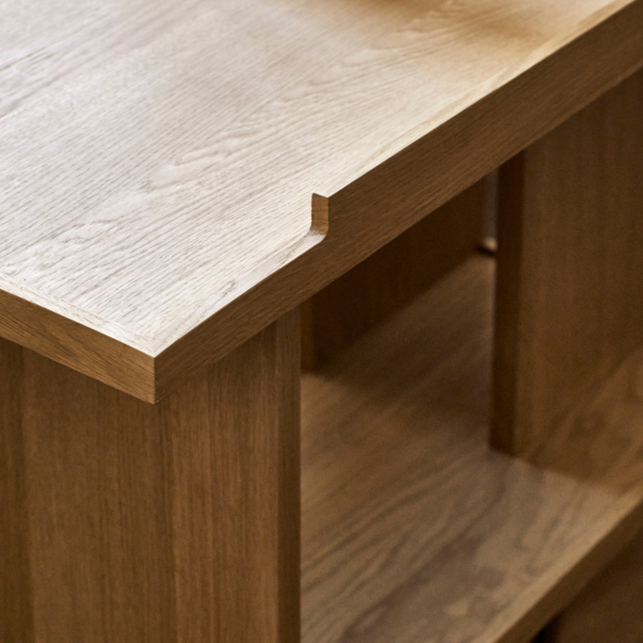 Kristina Dam Studio Axis Sidebord Side Table, Natural