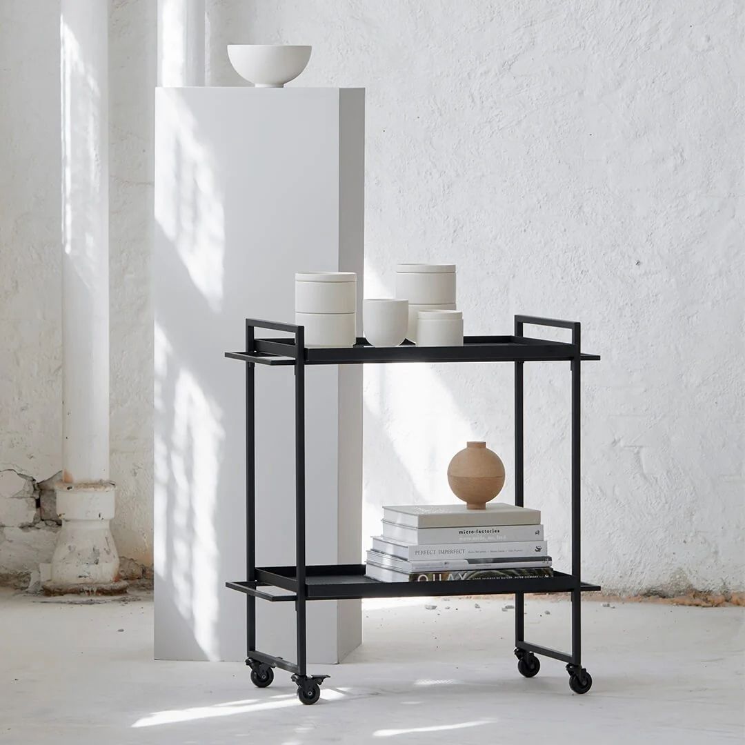 Kristina Dam Studio Bauhaus Trolley, Black