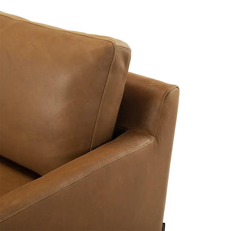 Astha 3 Personers Sofa - Leather Hampton