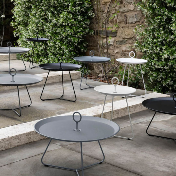 HOUE EYELET Tray Table Ø57,5, Dueblå