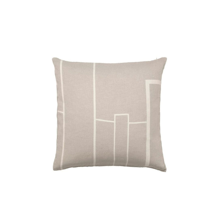 Kristina Dam Studio Architecture Cushion Cover, Beige Melange/Off White