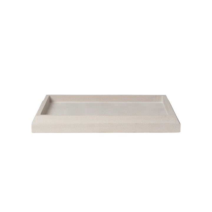 Kristina Dam Studio Sandstone Desk Organizer M, Light Grey