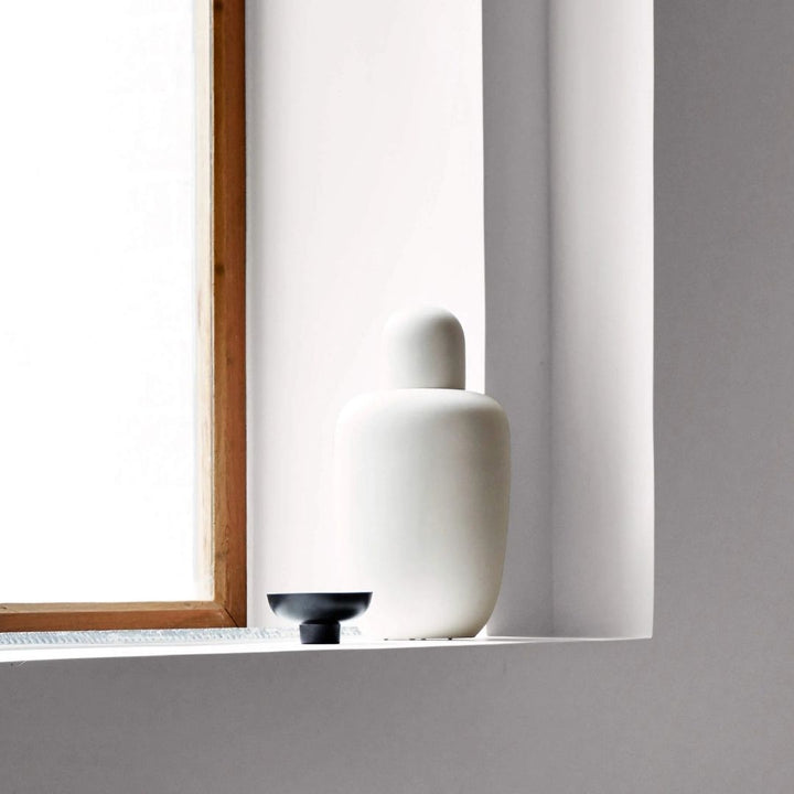 Kristina Dam Studio Alumina Tealight Holder, Black
