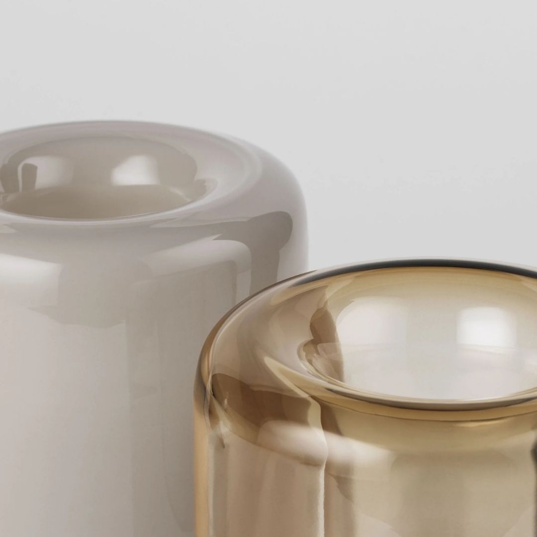 Kristina Dam Studio Opal Vase S, Beige