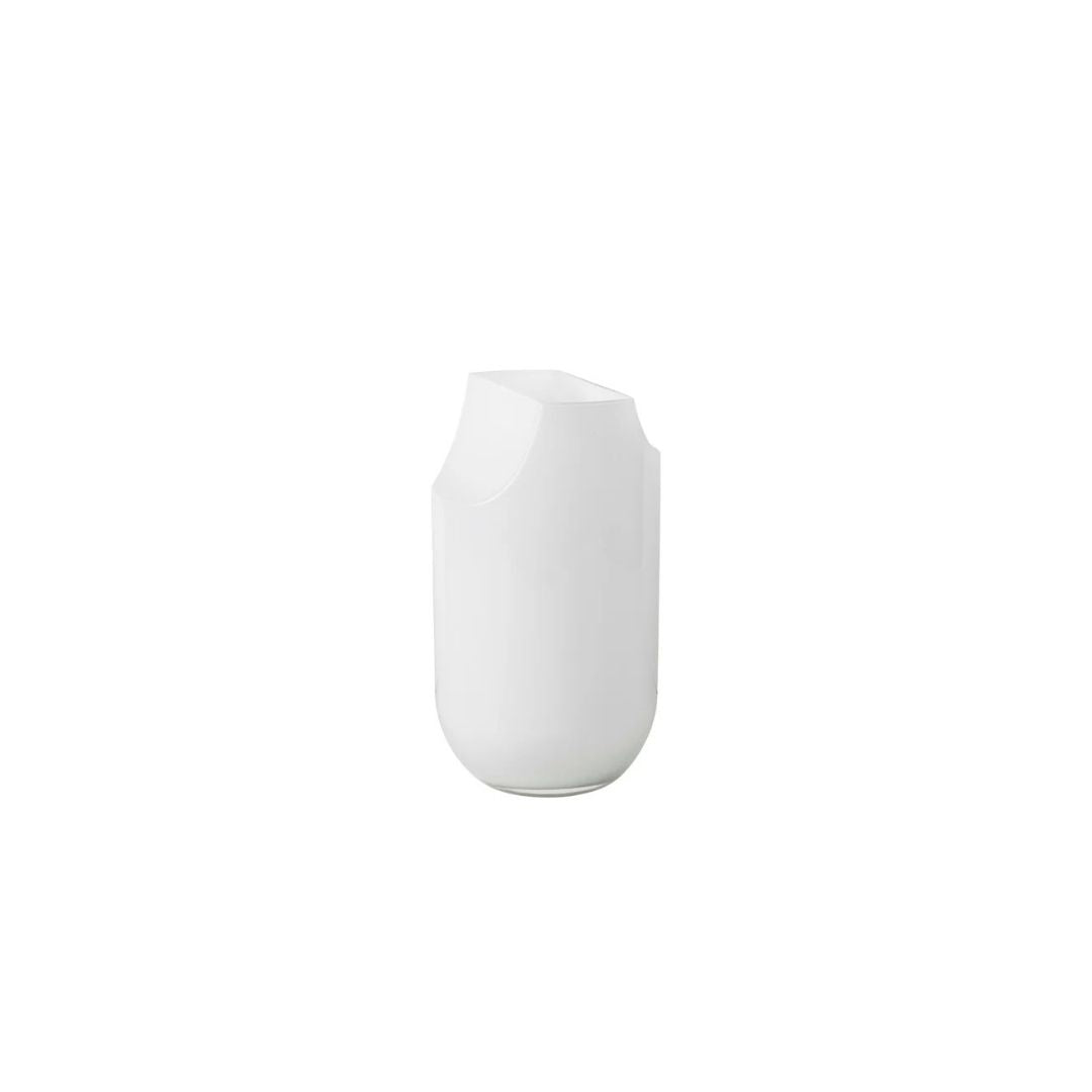 Kristina Dam Studio Serif Vase H28, Opal White