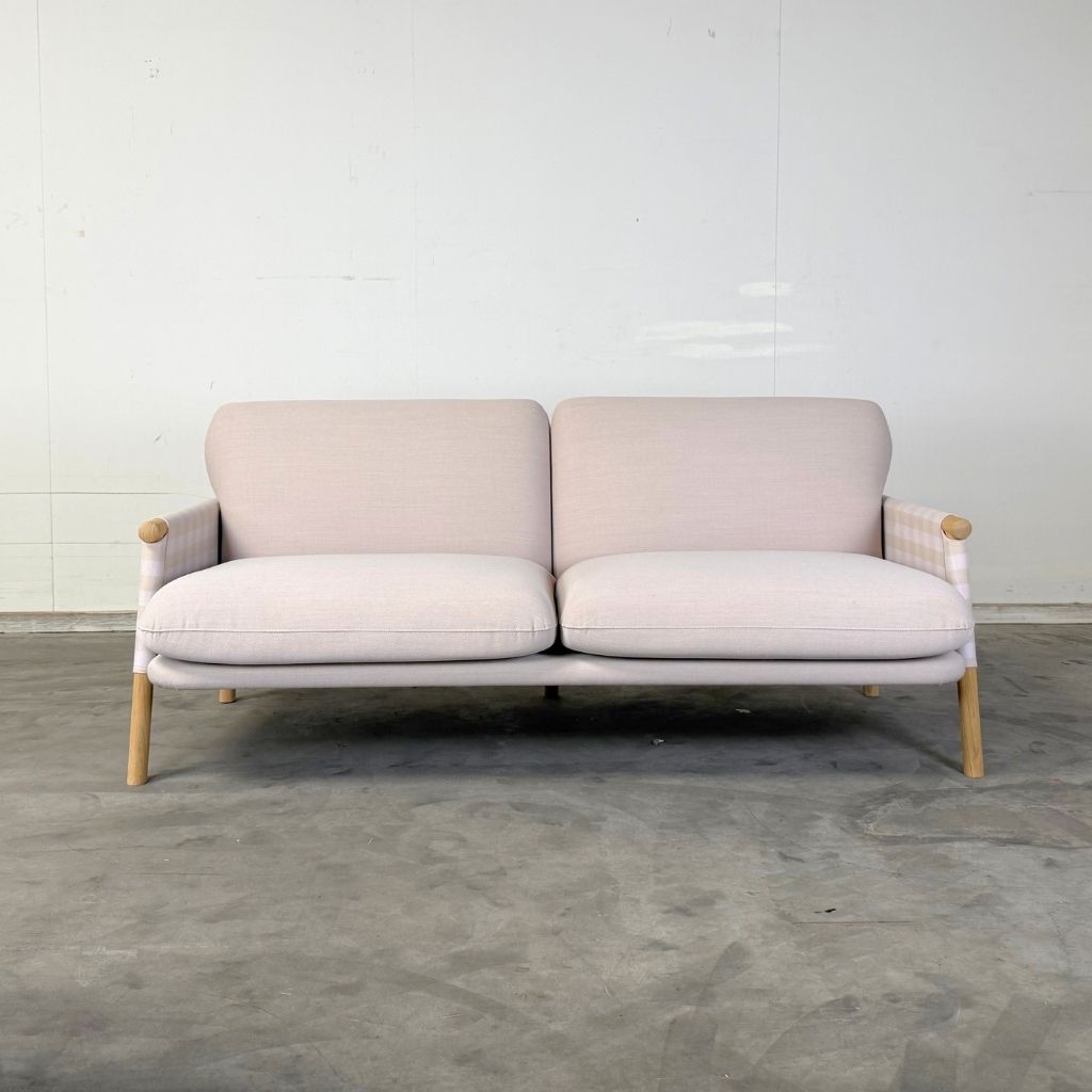 Fredericia Furniture Savannah Sofa - Steelcut Beat 0215 Ryg / Steelcut Trio 226 Puder / Eg Lys Olie