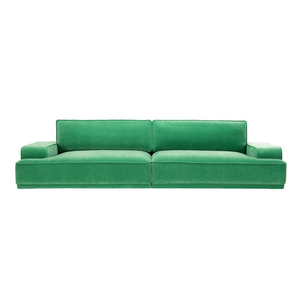 Leonora 3,5 personers Sofa - Moss Grass Green