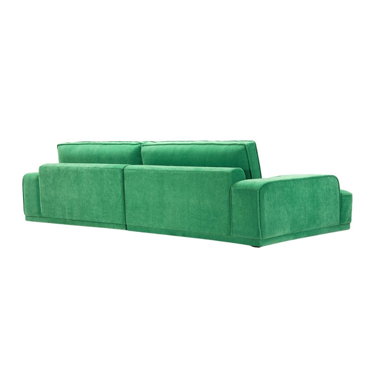 Leonora 3,5 personers Sofa - Moss Grass Green